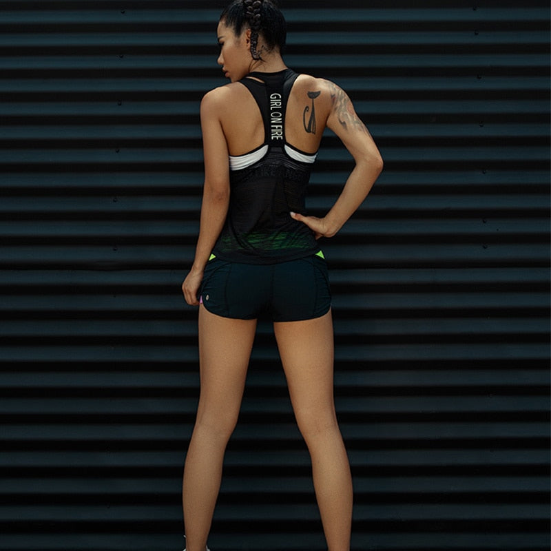 Girl On Fire Sports Tank