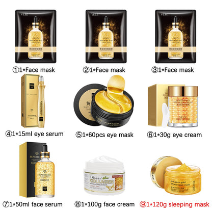 24K Gold Skin Care Set