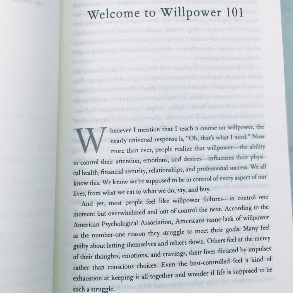 The Willpower Instinct
