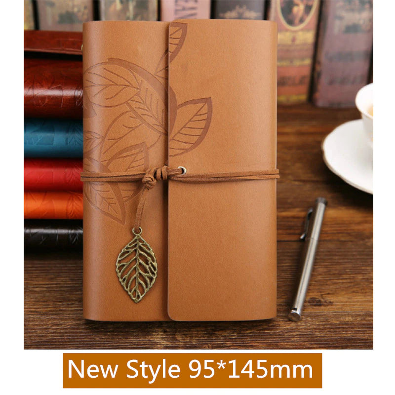 Retro Spiral Notebook Journal