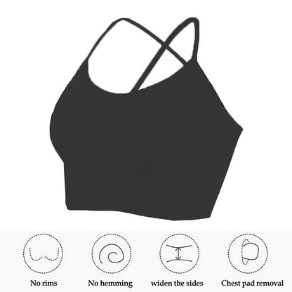 Women Cross Strap Sports Bra