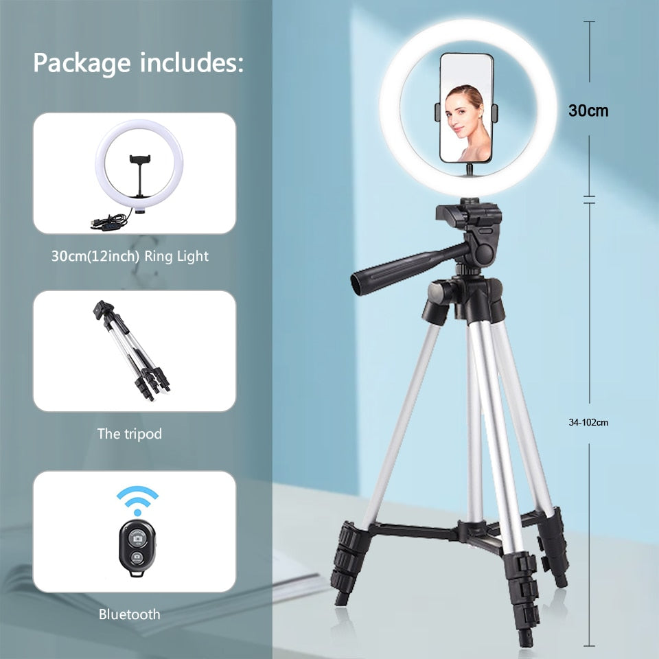 Photo Ringlight Led Selfie Ring Light