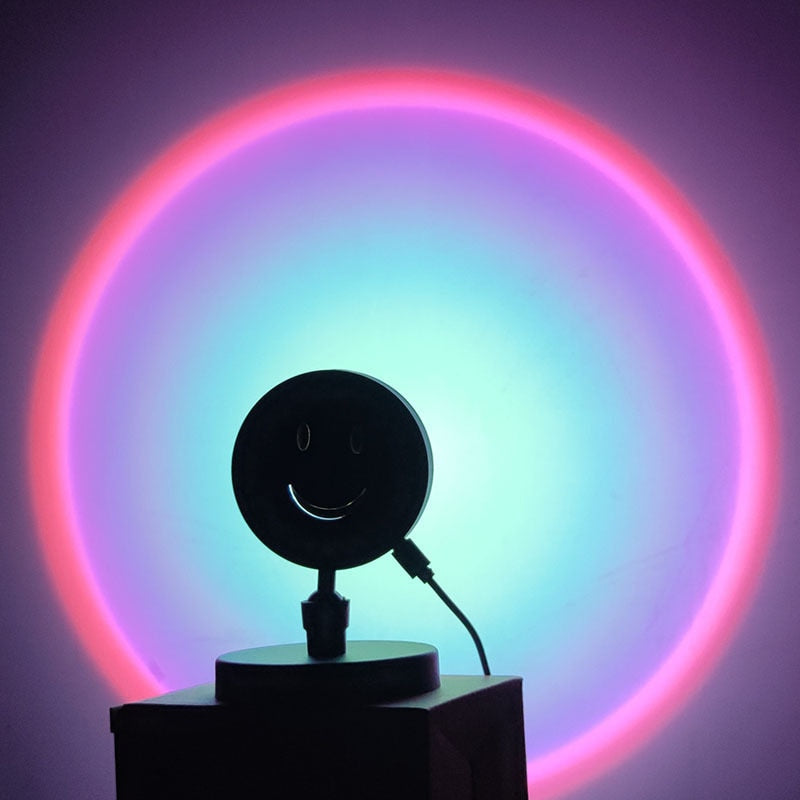 Tuya 16 Colors Bluetooth Sunset Lamp